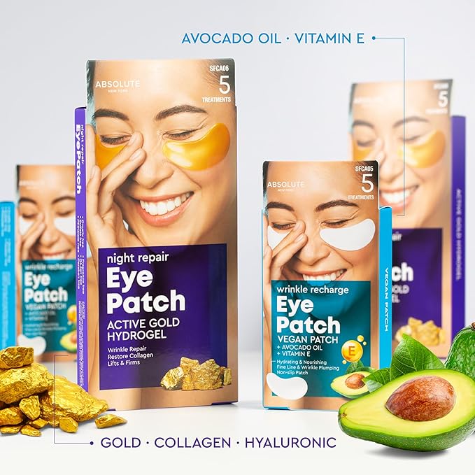Absolute New York Wrinkle Free Avocado Eye Patch