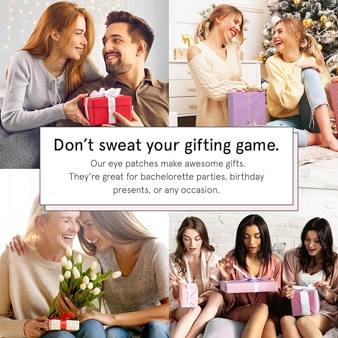 grace & stella Award Winning Under Eye Mask Reduce Dark Circles, Puffy Eyes, Undereye Bags, Wrinkles, Gel Under Eye Patches, Birthday Gifts for Women - Vegan Cruelty-Free Self Care (48 Pairs, Blue)