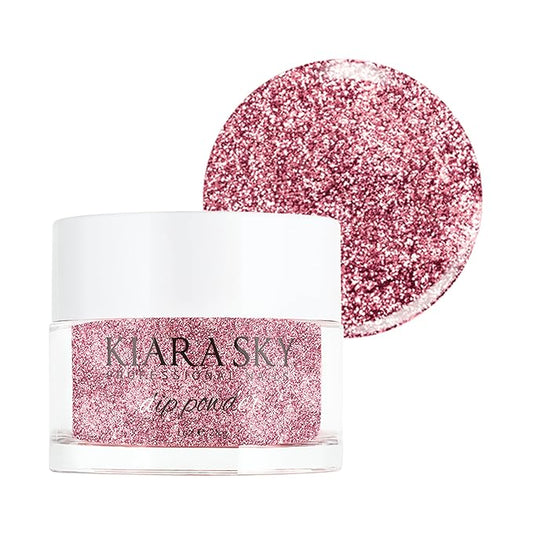 Kiara Sky Long Lasting Nail Dip Powder Pink Tones 1 oz, Route 66
