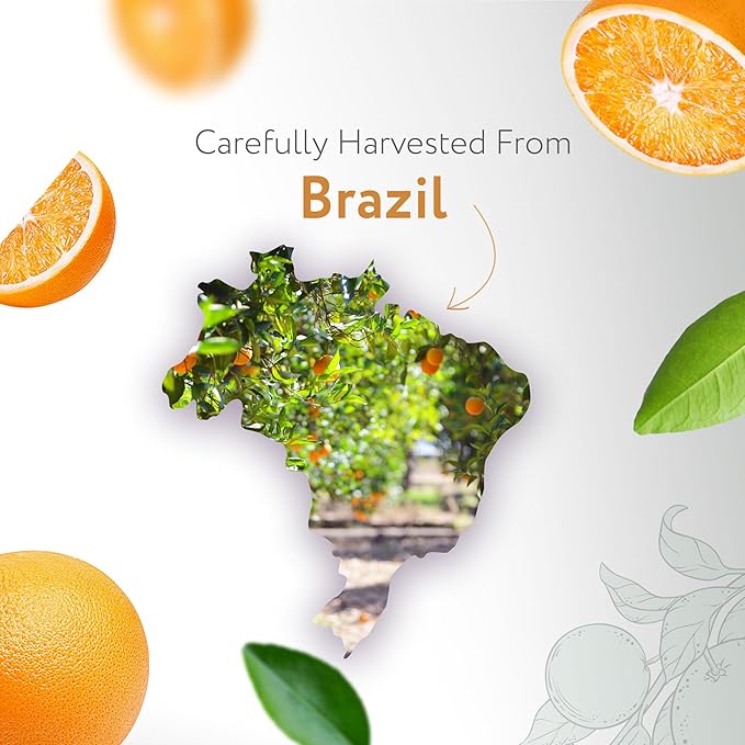 HBNO California Bottled Orange Essential Oil 4 fl oz (120ml) Value Size - Natural Orange Oil, Cold Pressed - Perfect for Cleaning, Aromatherapy, DIY, Soap & Diffuser