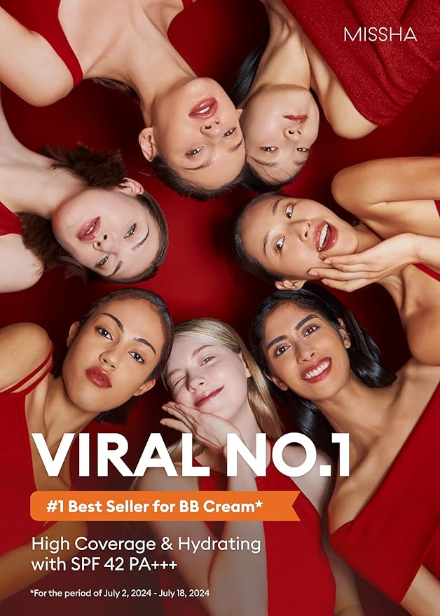 MISSHA M Perfect BB Cream No 31.Golden beige for medium/deep with neutral skin tone SPF 42 PA +++ 1.69 Fl Oz - Tinted Moisturizer for face with SPF