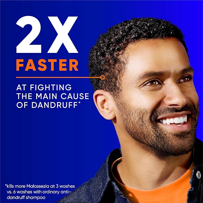 Head & Shoulders Clinical Strength Dandruff Shampoo and Conditioner Set, Dry Scalp Relief, Up to 100% Flake Protection, Selenium Sulfide Formula, 13.5 & 9.1 Fl Oz, 2 Pack