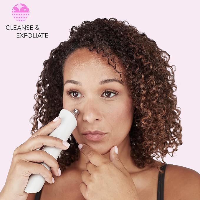 skn by conair Microdermabrasion Facial Tool, Pore Vacuum, Remove Dead Skin Cells and Dirt from Clogged Pores