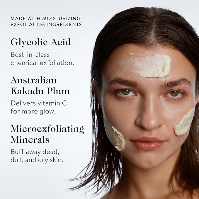 goop Beauty Microderm Exfoliator | Microdermabrasion Scrub to Smooth Textured Skin | Physical & Chemical Exfoliant | Micro-Exfoliating Minerals & Glycolic Acid | 1.7 fl oz