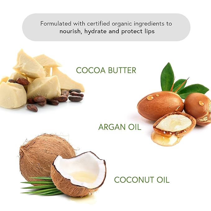 Honeybee Gardens Totally Natural Strawberry Sunrise Tinted Lip Balm, Nourishing Moisture With A Kiss Of Color, Vegan, Gluten-Free