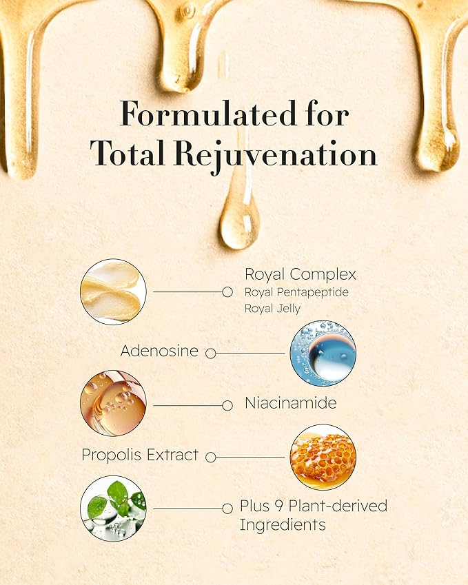 ISA KNOX LXNEW Royal Golden Skincare Gift Set (11.4fl oz) - Luxury Gift Set for Rejuvenation and Youthful Radiance. Korean Skincare by LG Beauty. Royal Peptides & Jelly, Niacinamide,