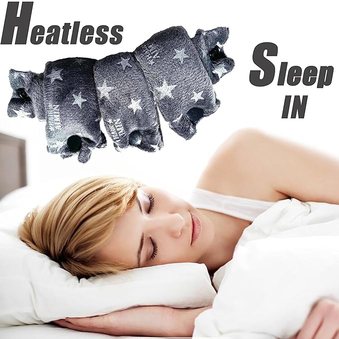 Aimin Hair Heatless Hair Curlers No Heat, Heatless Curls Overnight Blowout Rods, No Heat Hair Curlers To Sleep In, Soft Flexi Rods For Long Hair, Thick Curling Rod Styling Tools (20pcs dark gray)