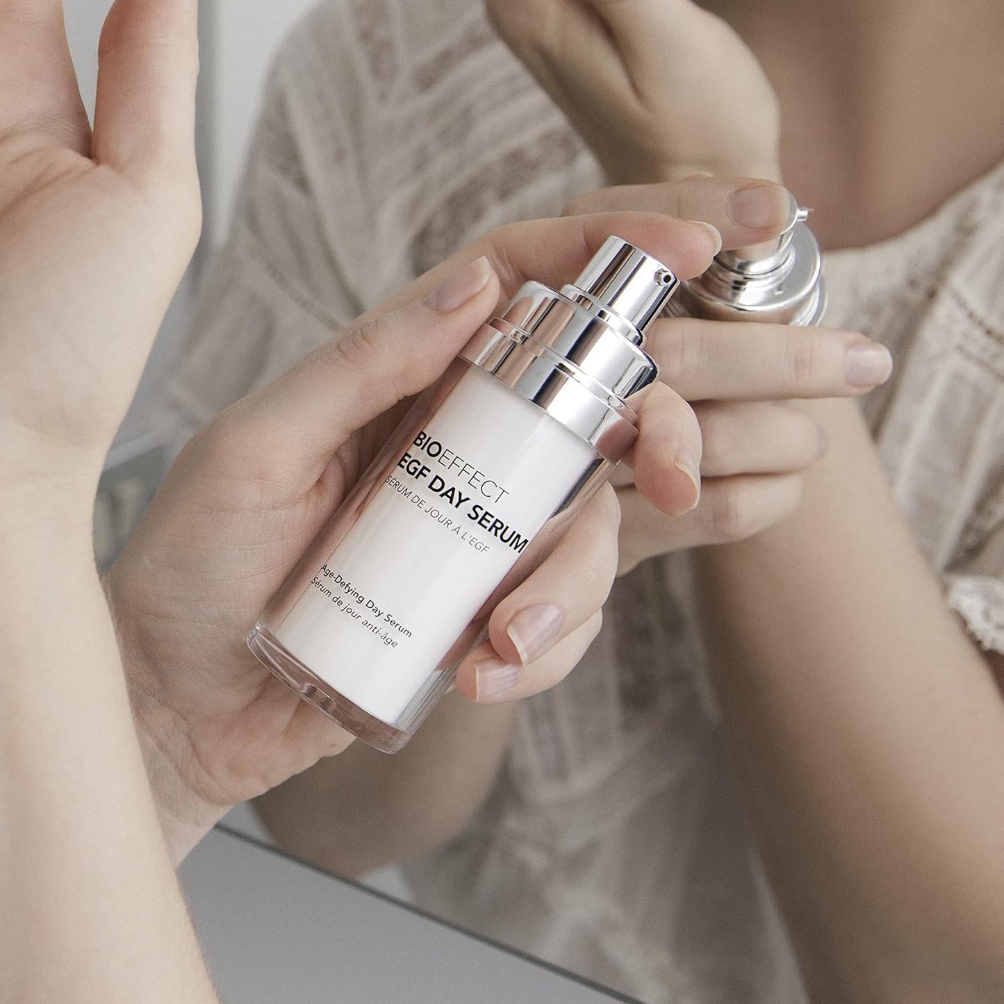 BIOEFFECT EGF Day Serum with Hyaluronic Acid and Natural Barley Growth Factor, Oil-Free Wrinkle Serum for Face, Boosts Hydration, Firming, Refines Pores, Smooths Skin Texture for All Skin Types